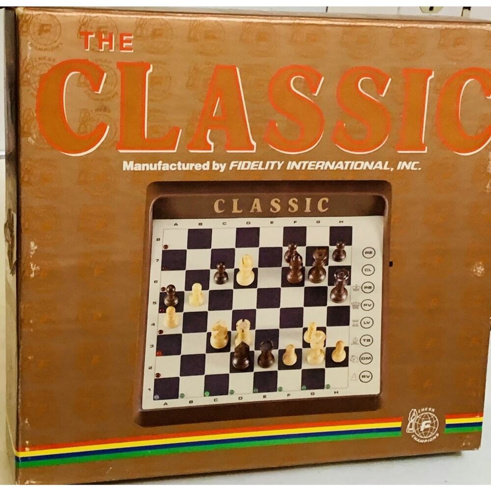Fidelity The Classic Electronic Computer Sensory Chess Game Model CC8 Untested